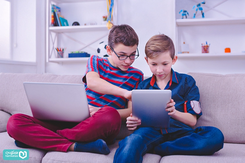 برنامه آزمون آنلاین مدرسه