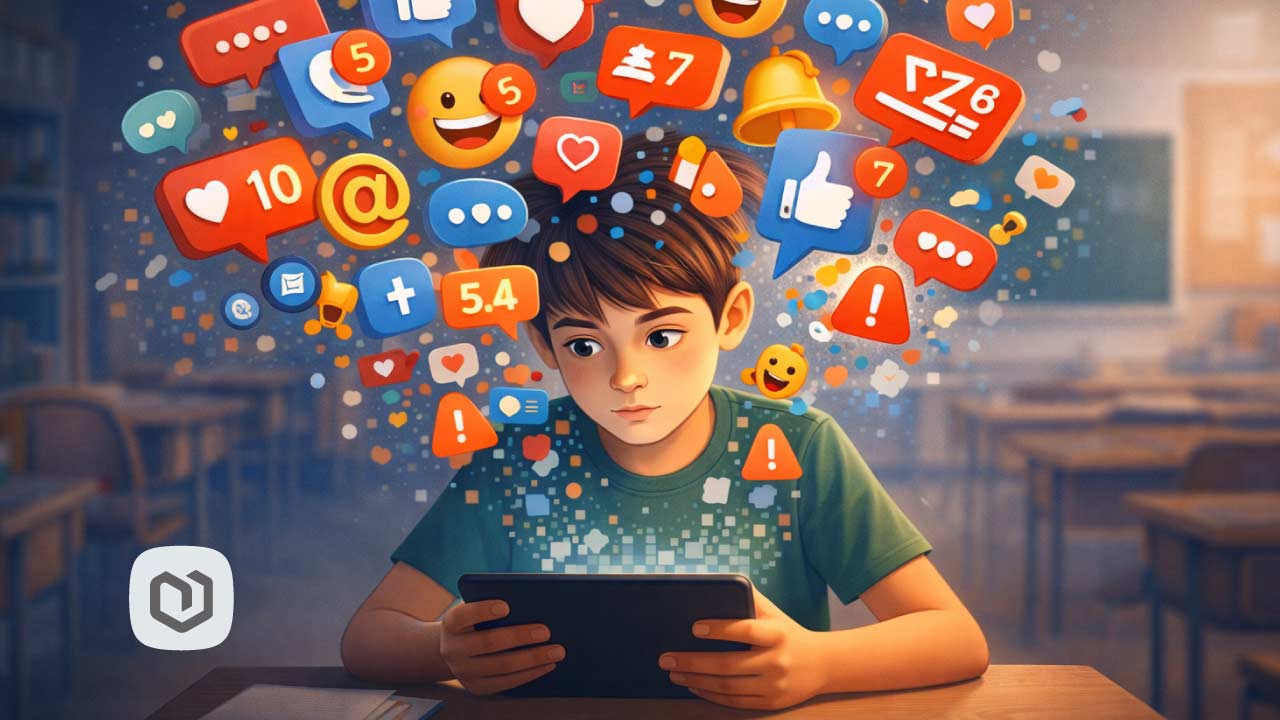 پیام رسانهای عمومی در مدارس