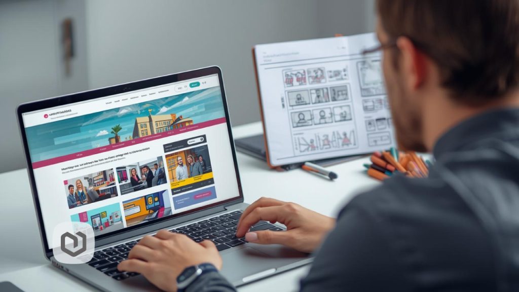 طراحی سایت آموزشگاه