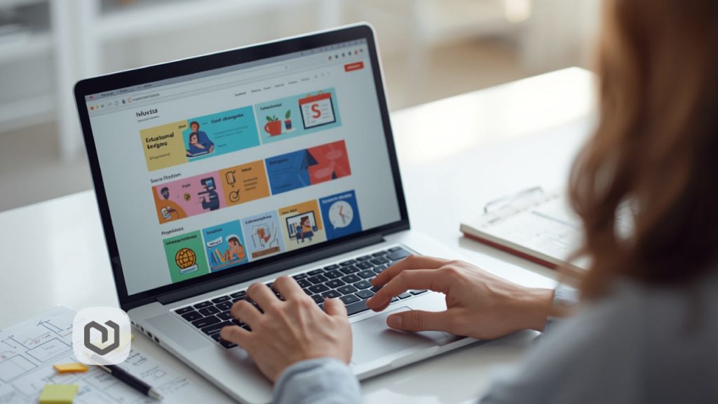 طراحی وبسایت آموزشگاه