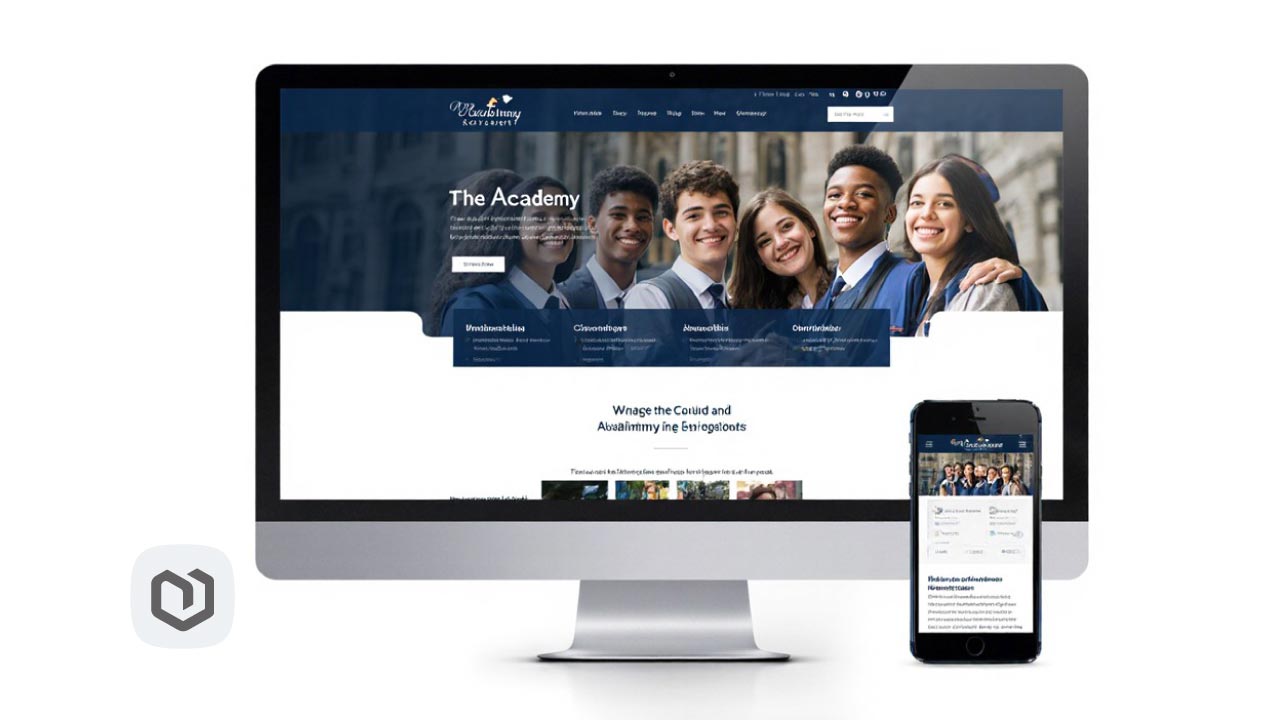 طراحی وب سایت آموزشگاه