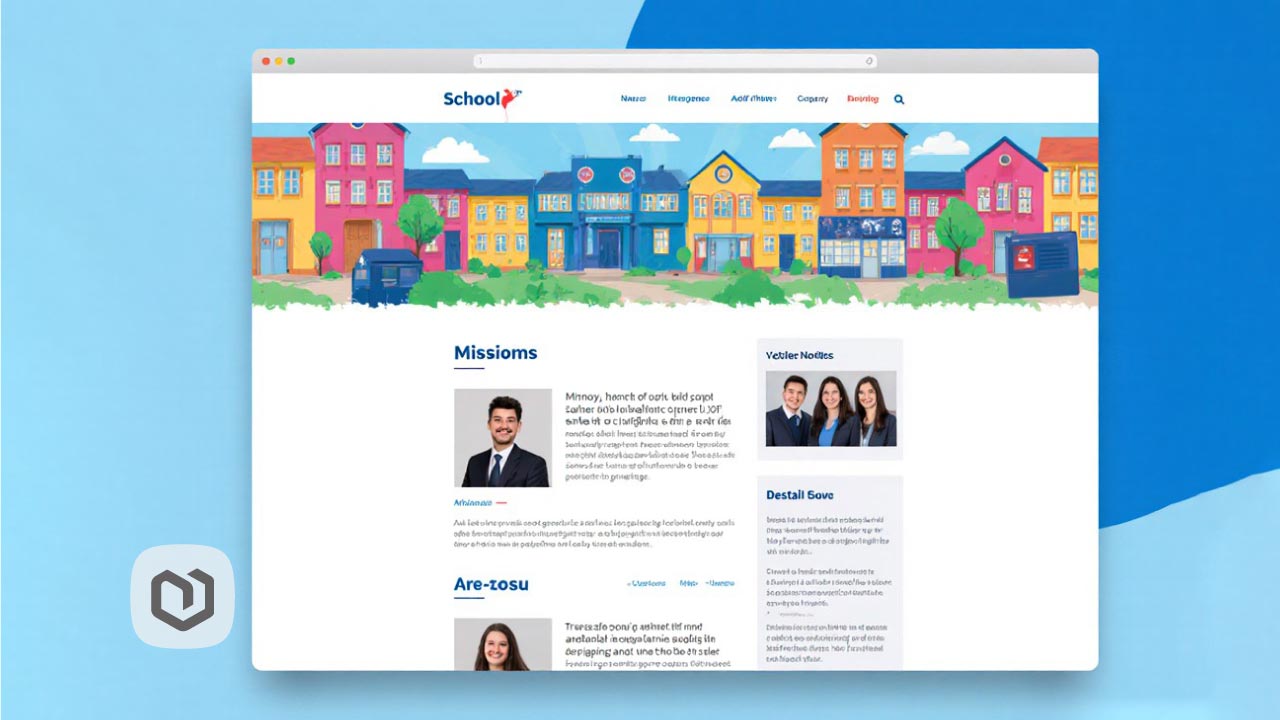 تولید محتوای سایت مدرسه