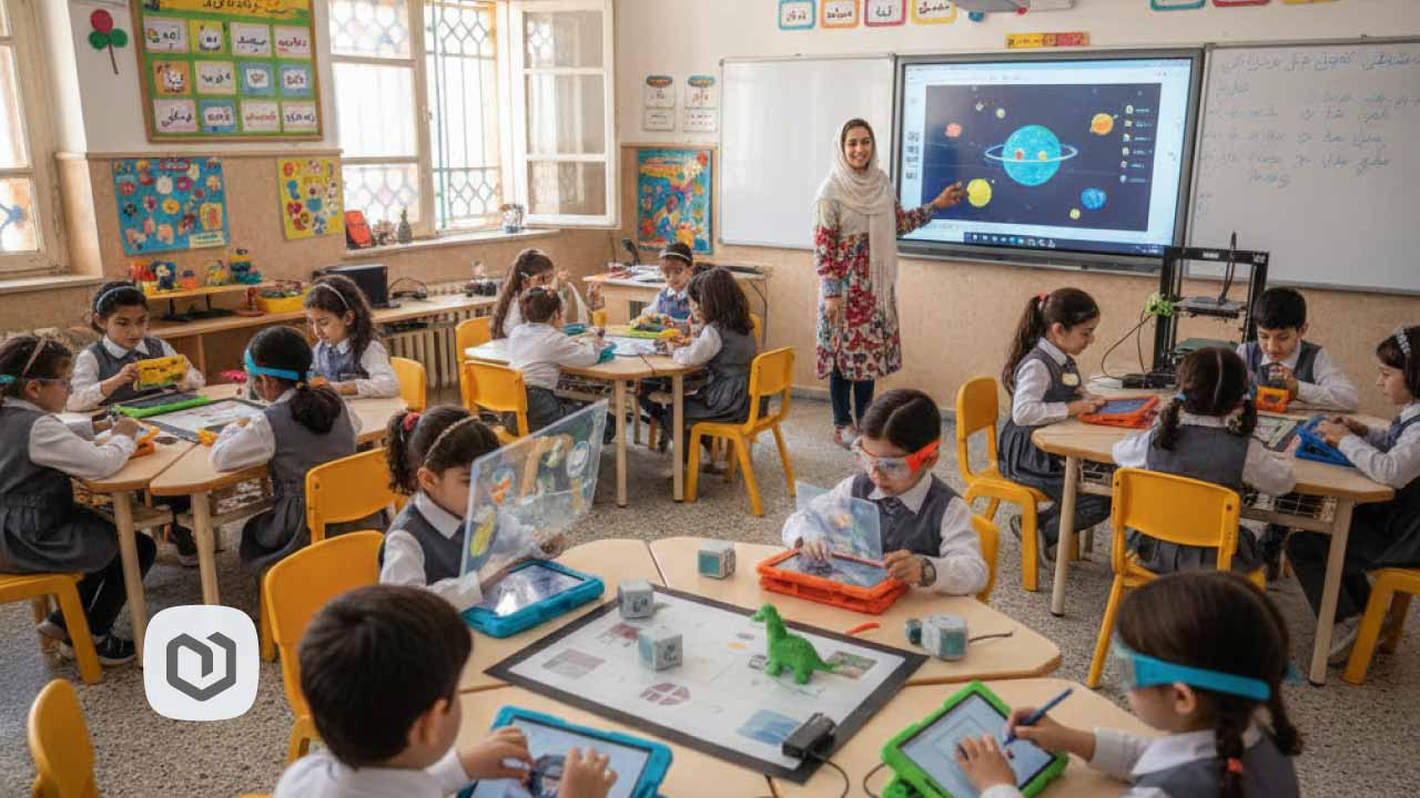 ابزارهای دیجیتال در مدارس ابتدایی ابزارهای دیجیتال در مدارس ابتدایی: ۹ مزیت برای یادگیری تعاملی